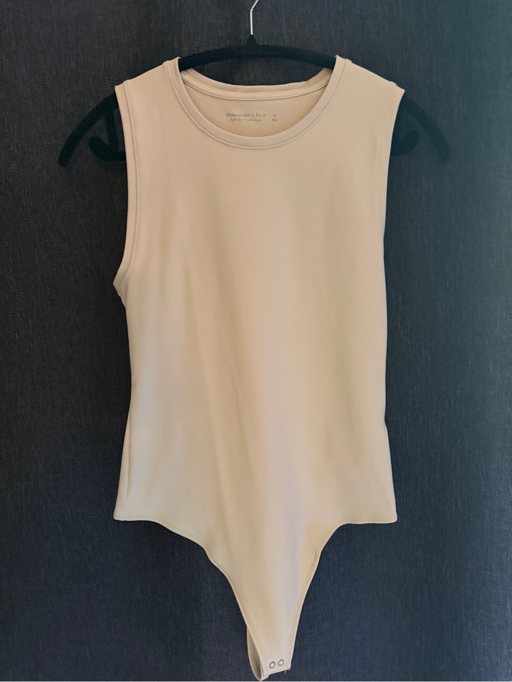 Abercrombie & Fitch Soft Collection Cream Bodysuit